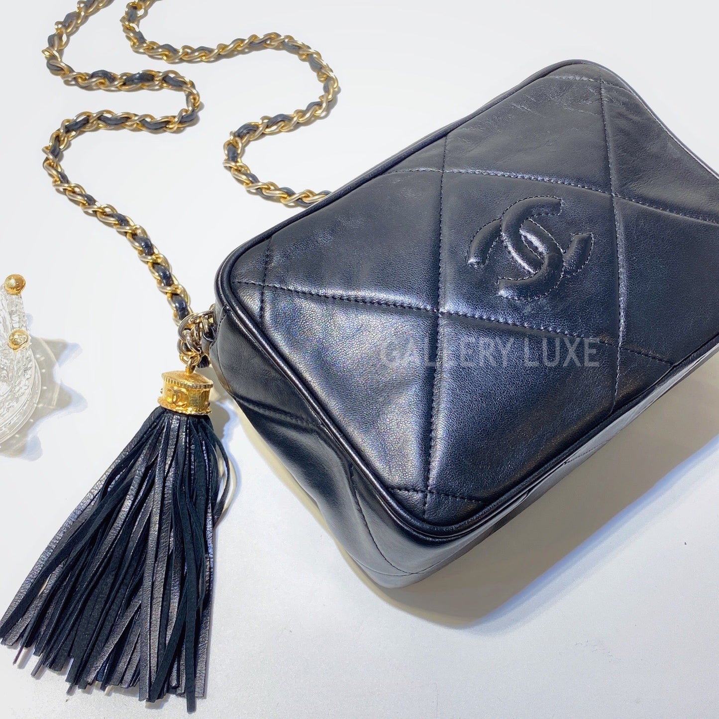 No.2716-Chanel Vintage Lambskin Camera Bag