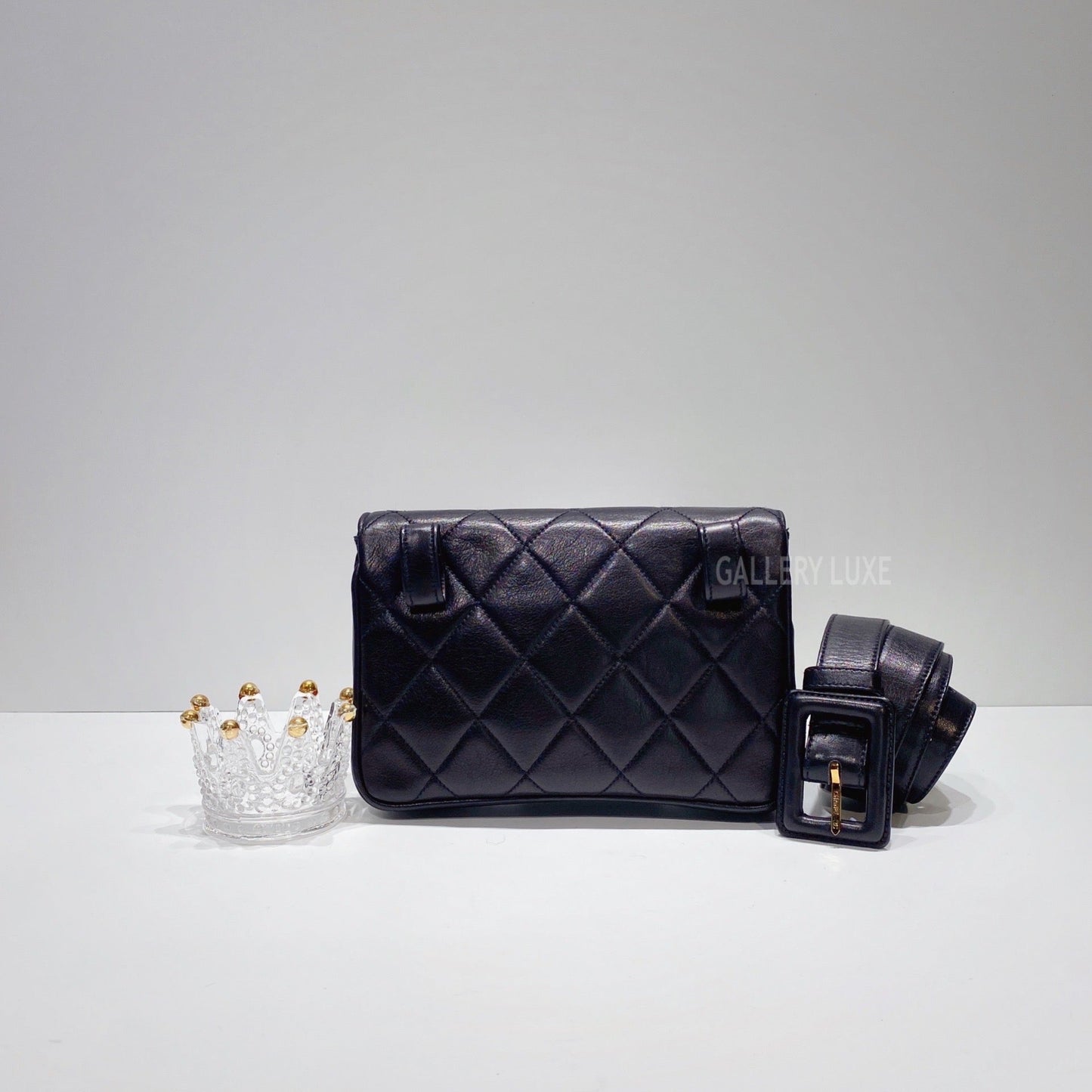 No.3408-Chanel Vintage Lambskin Belt Bag