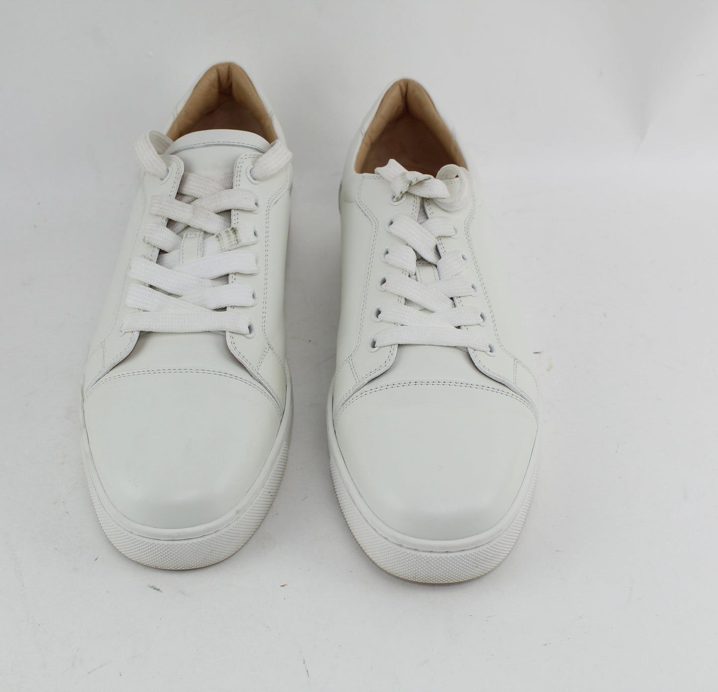 CHRISTIAN LOUBOUTIN VIEIRA FLAT CALF SNEAKERS SIZE 41