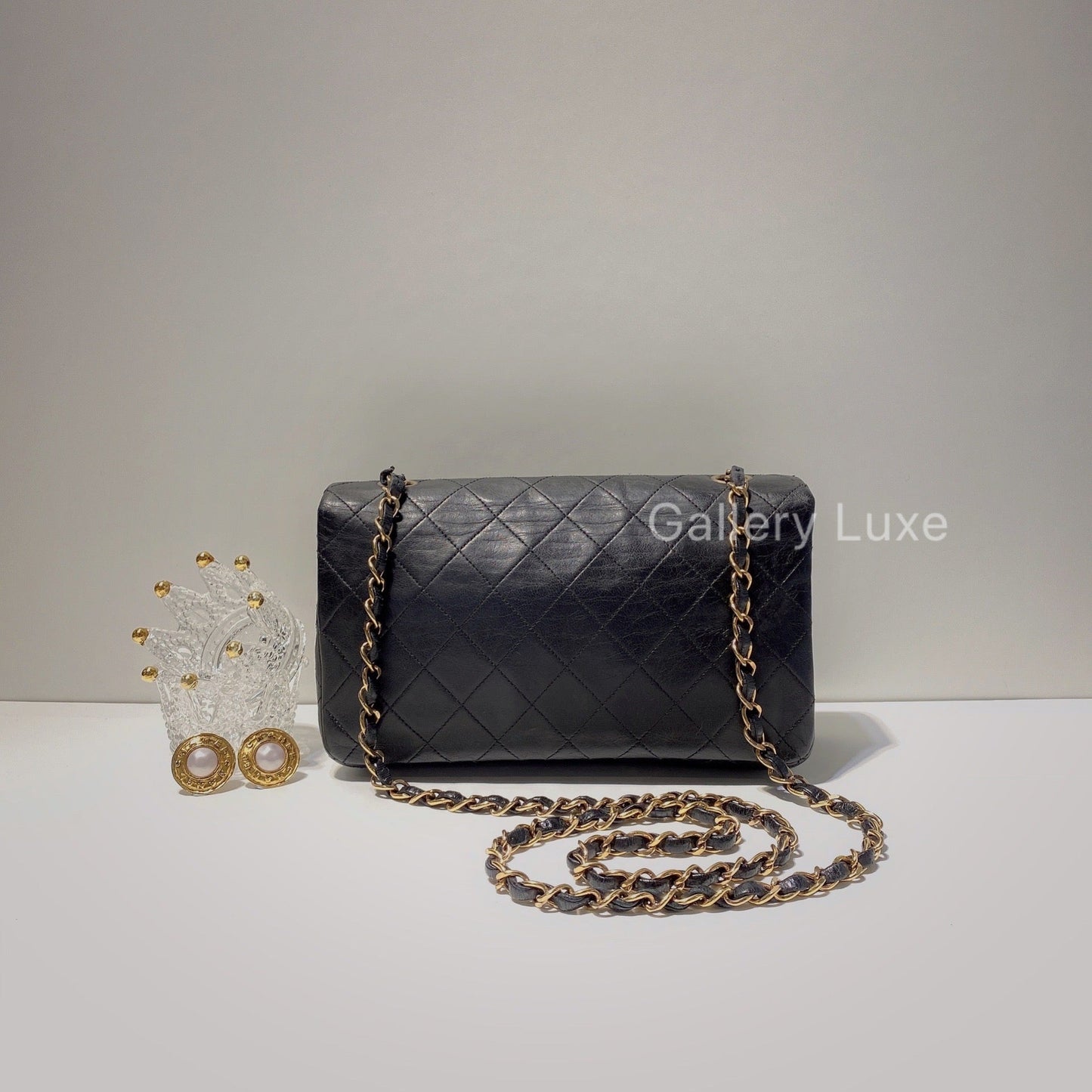 No.2609-Chanel Vintage Lambskin Flap Bag