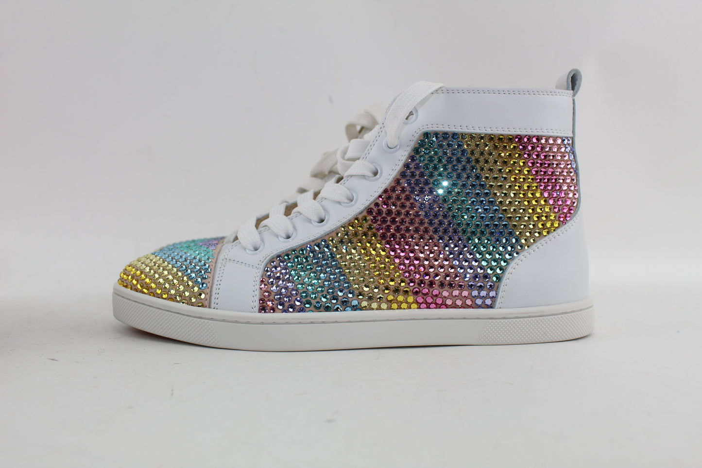 CHRISTIAN LOUBOUTIN RAINBOWBIP SNEAKERS SIZE 36.5