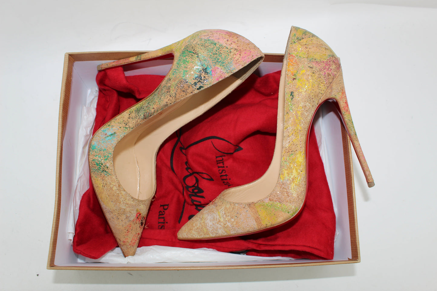CHRISTIAN LOUBOUTIN SO KATE 120mm size 38.5