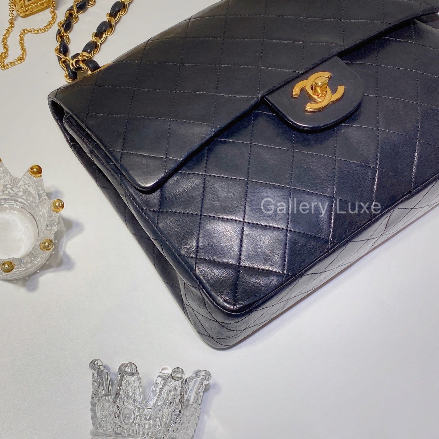 No.2610-Chanel Vintage Lambskin Classic Flap Bag