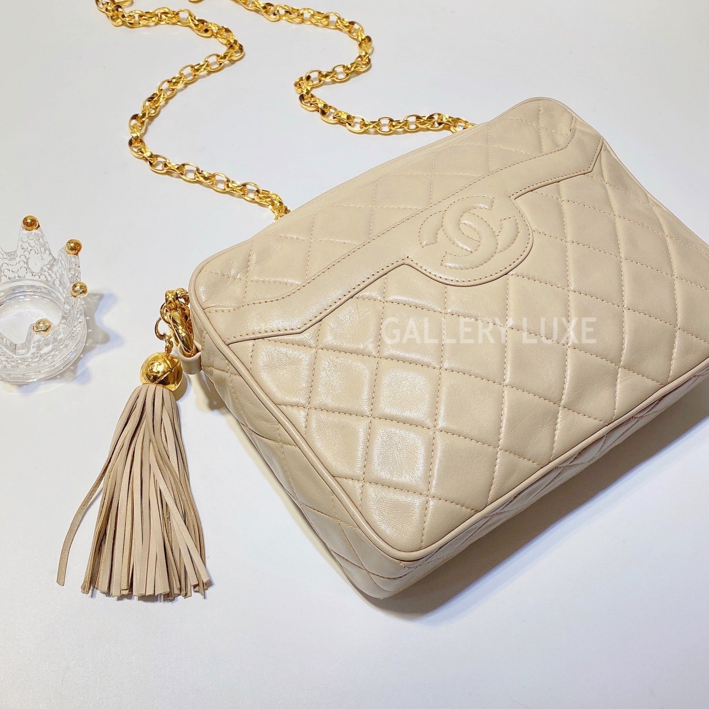 No.2926-Chanel Vintage Lambskin Camera Bag