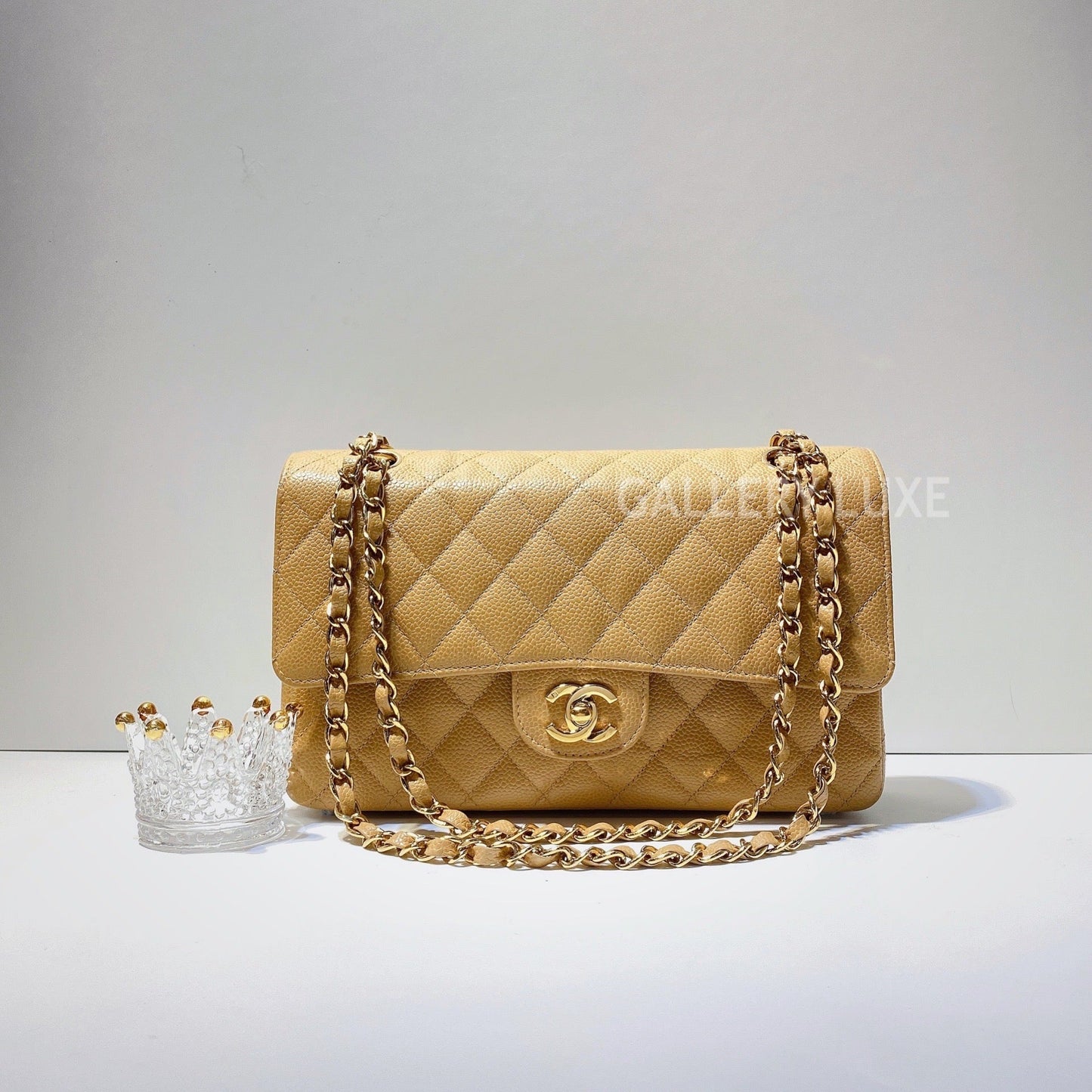 No.2900-Chanel Vintage Caviar Classic Flap Bag 25cm