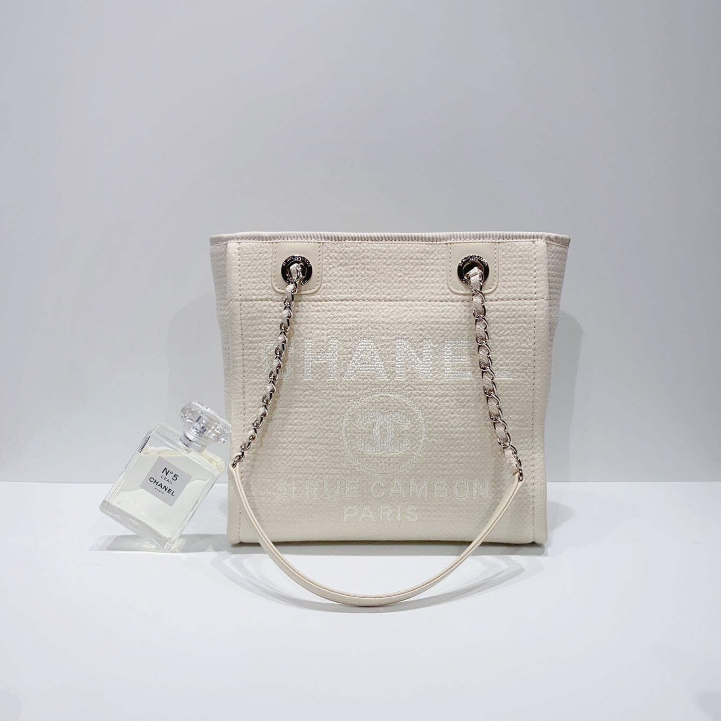 No.3785-Chanel Small Deauville Tote Bag