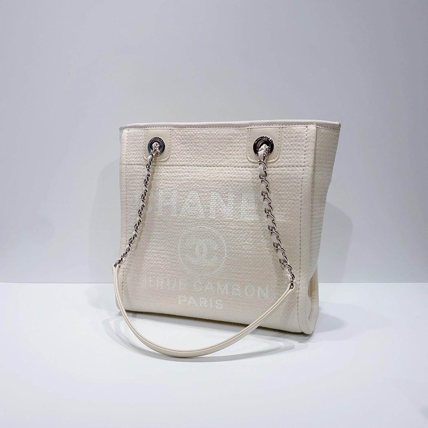 No.3785-Chanel Small Deauville Tote Bag