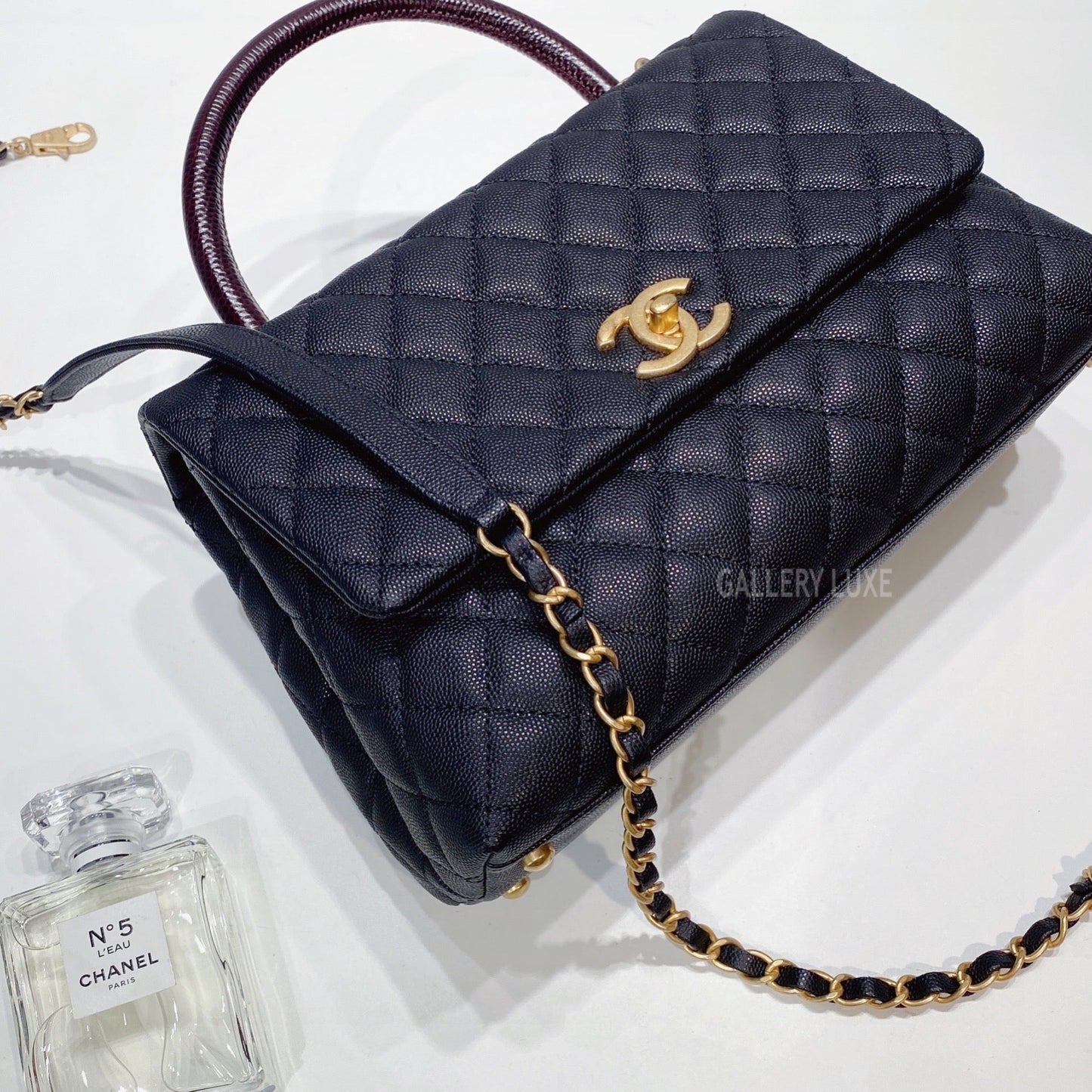No.3414-Chanel Medium Caviar Coco Handle (Unsued / 未使用品)