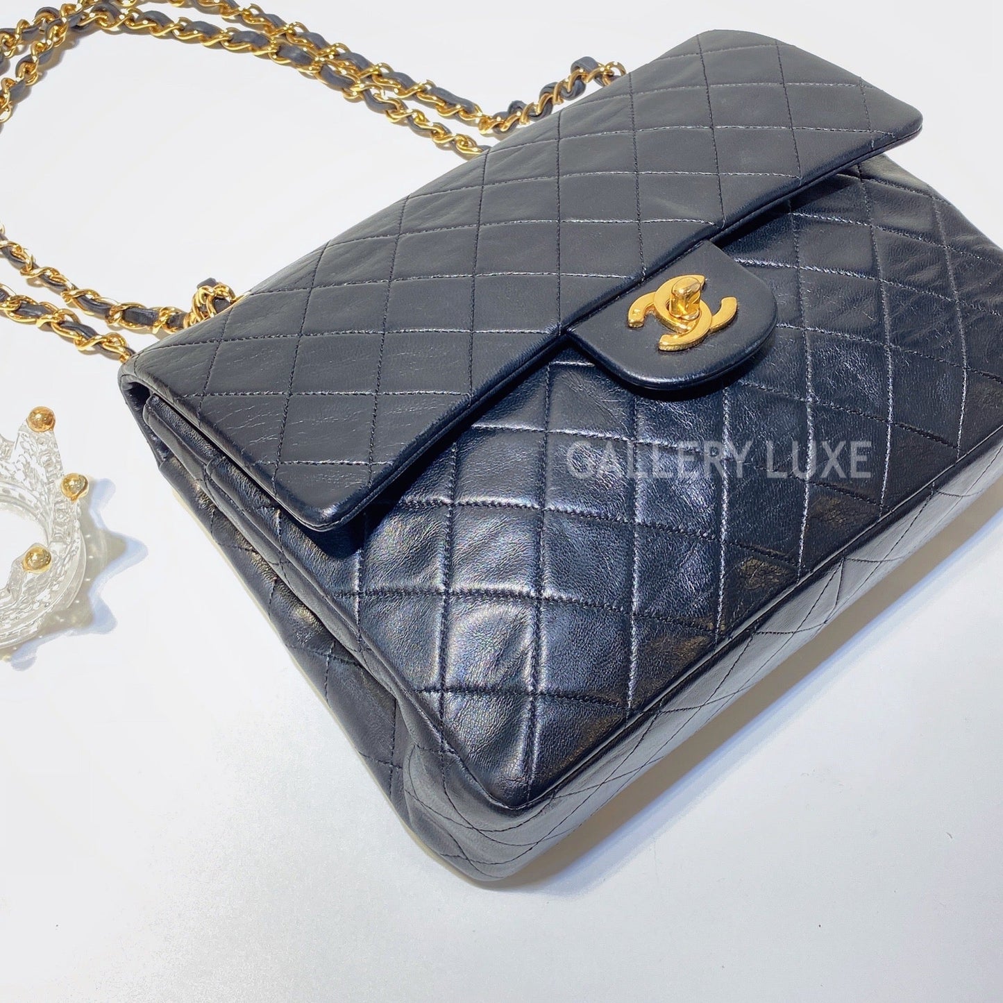 No.3172-Chanel Vintage Lambskin Classic Flap Bag