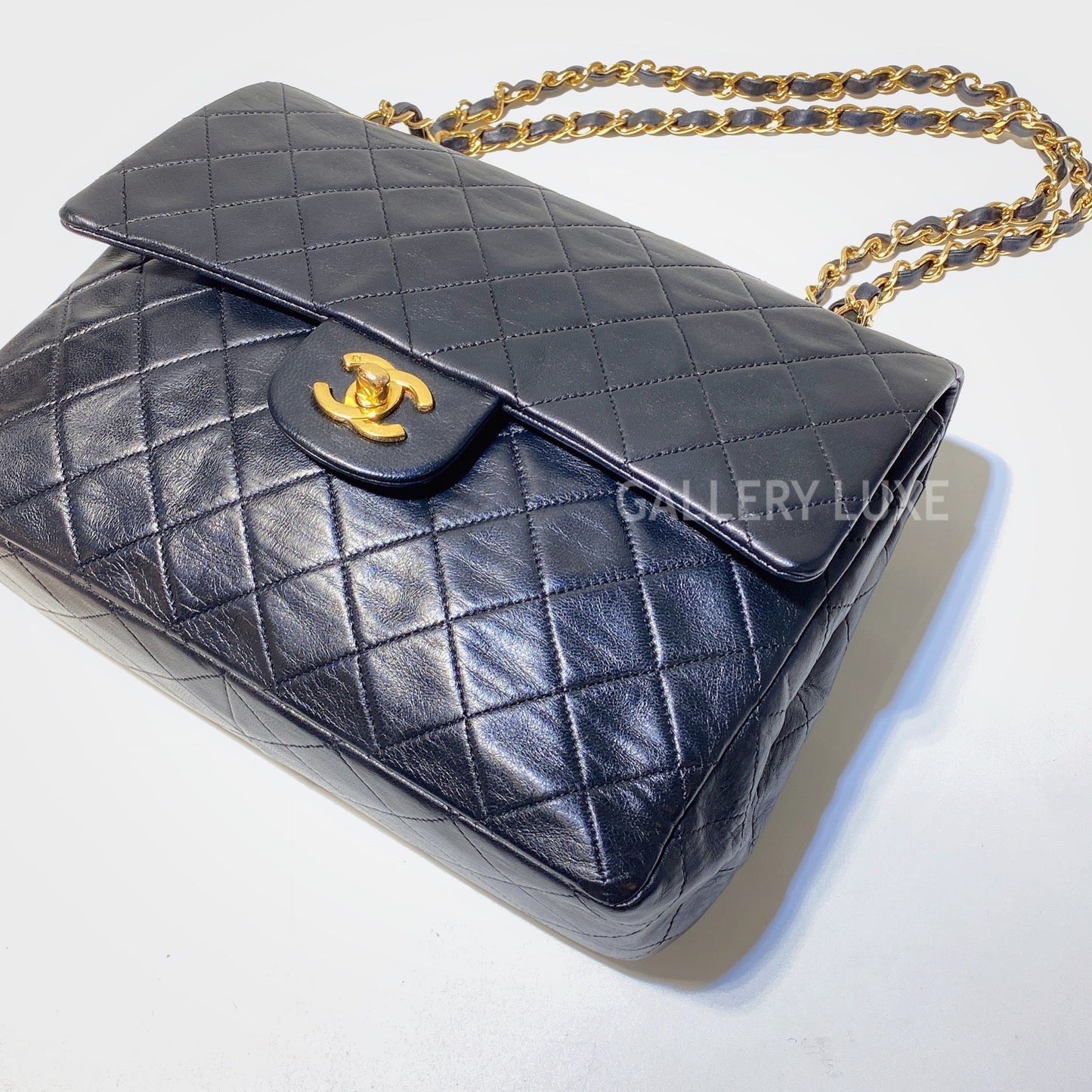 No.3172-Chanel Vintage Lambskin Classic Flap Bag