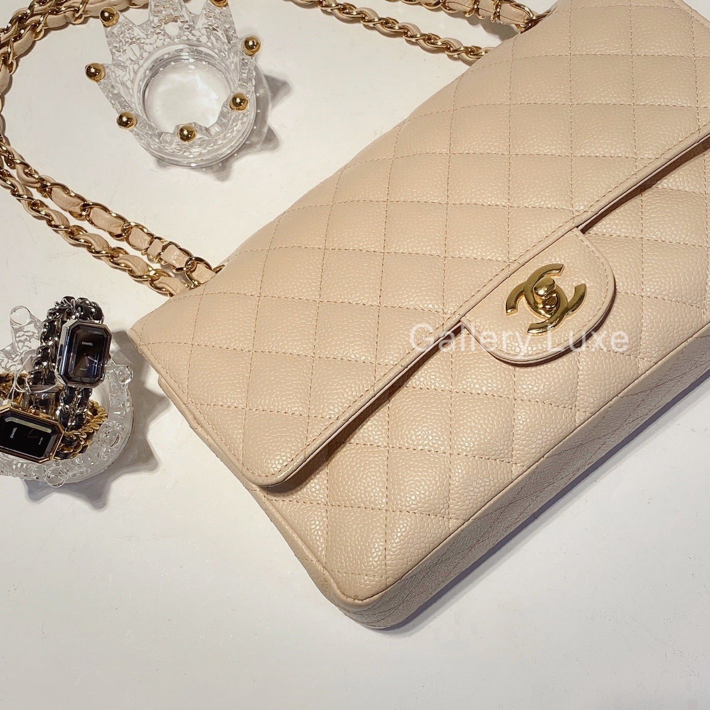 No.2365-Chanel Caviar Classic Flap Bag 25cm