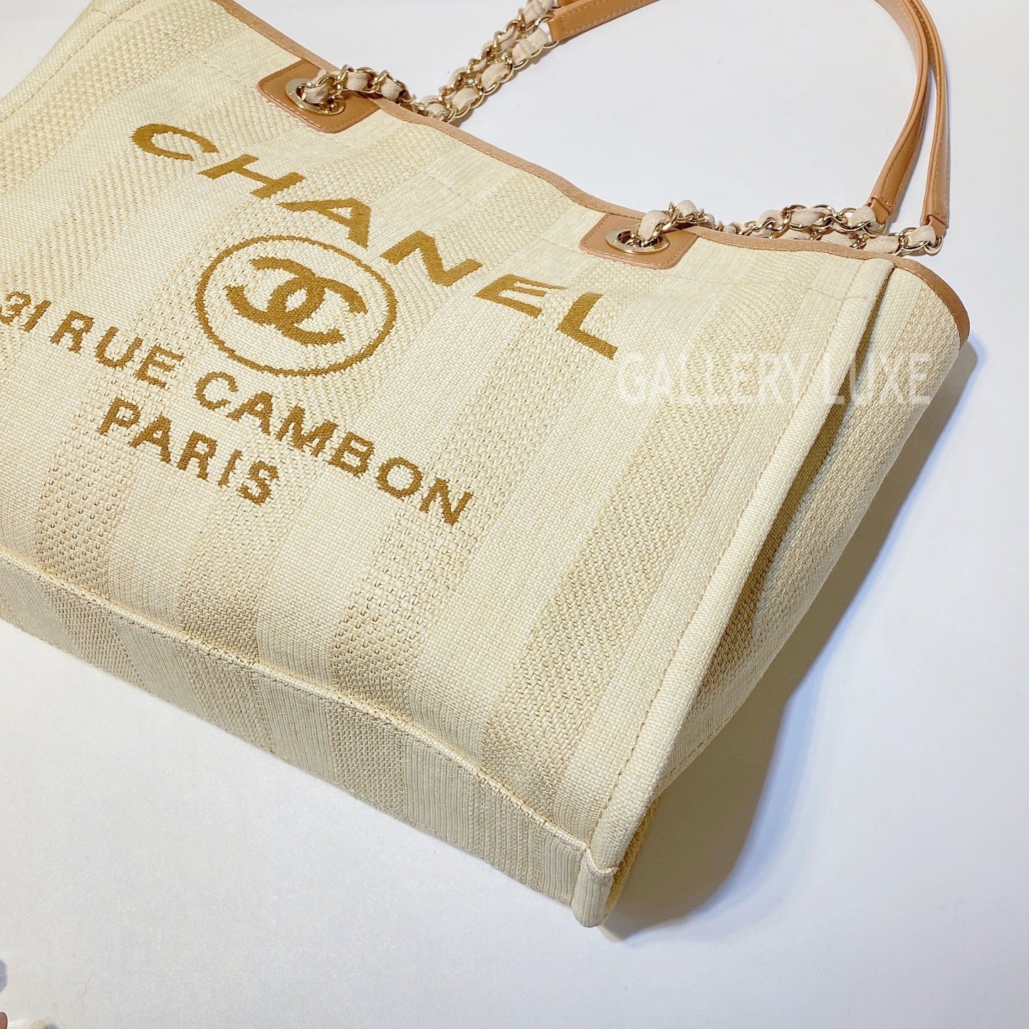 No.2905-Chanel Deauville Tote Bag