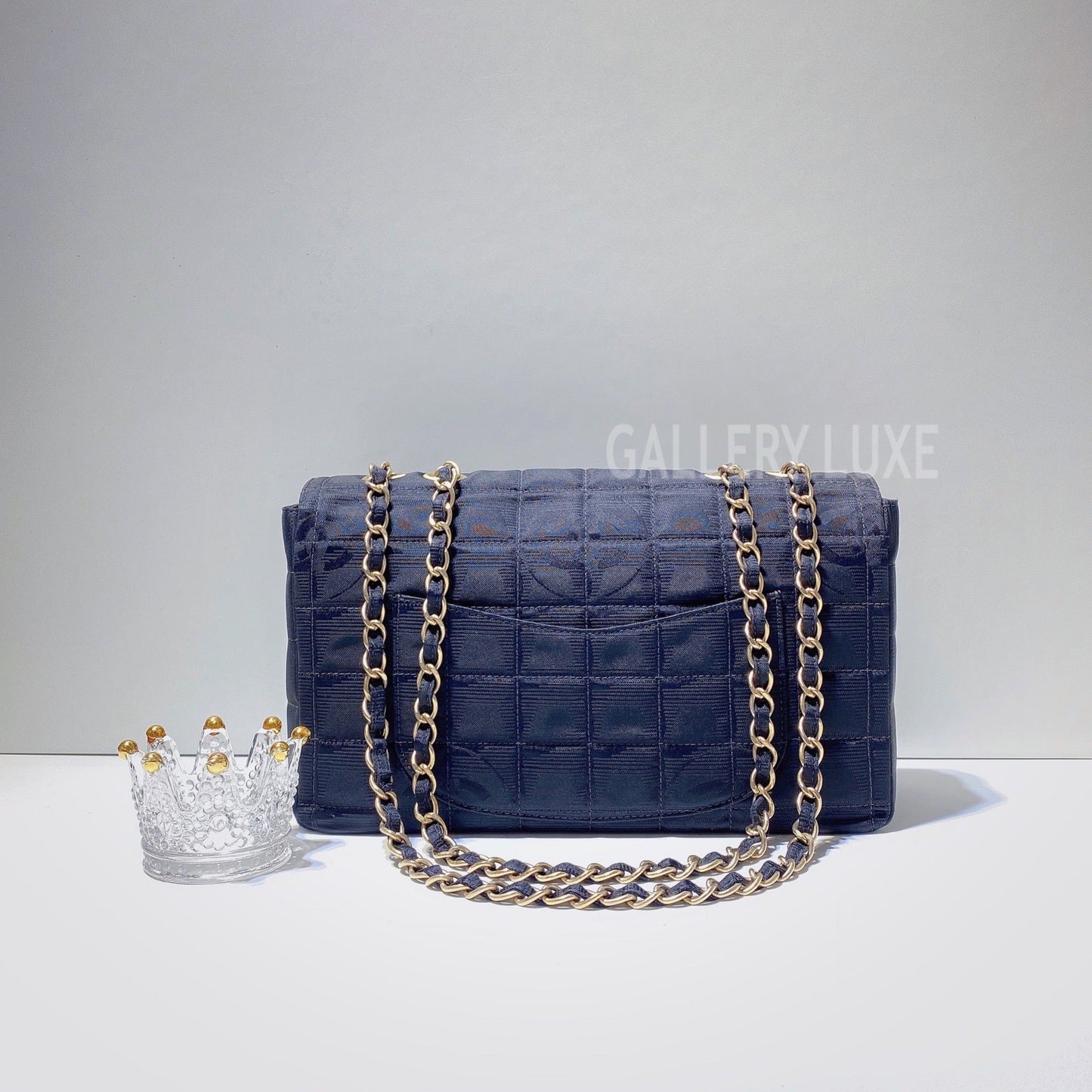 No.2908-Chanel Vintage Nouvelle Ligne Voyage Flap Bag