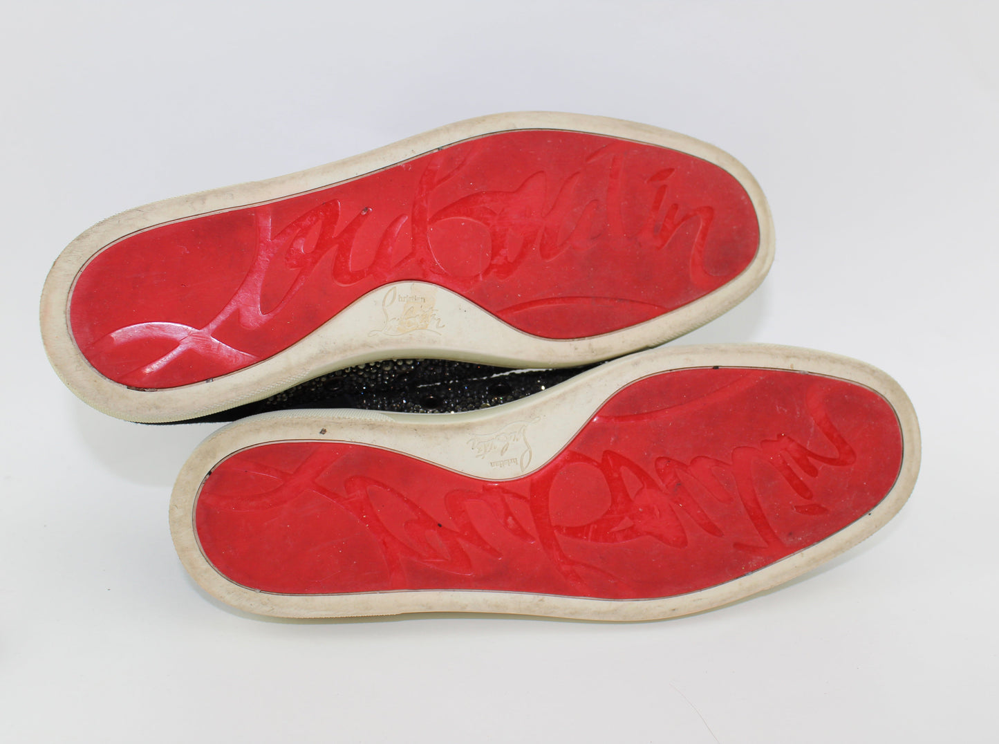 CHRISTIAN LOUBOUTIN LOUIS STRASS SIZE 41.5