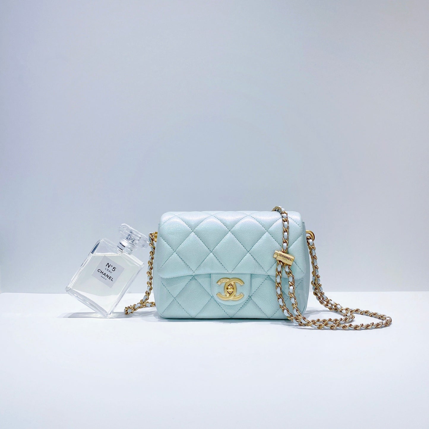 No.3674-Chanel Caviar My Perfect Mini Flap Bag (Unused / 未使用品)