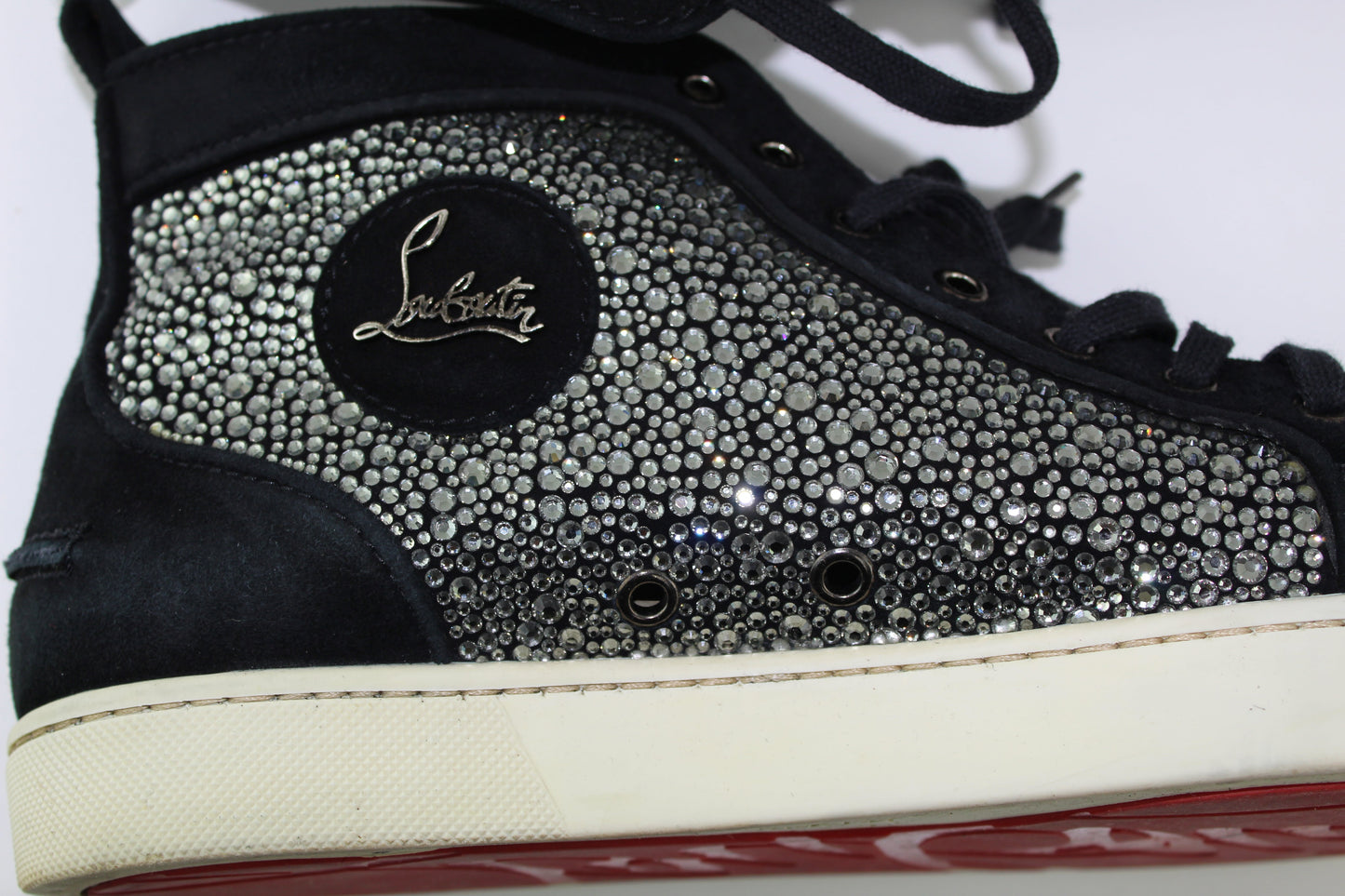 CHRISTIAN LOUBOUTIN LOUIS STRASS SIZE 41.5