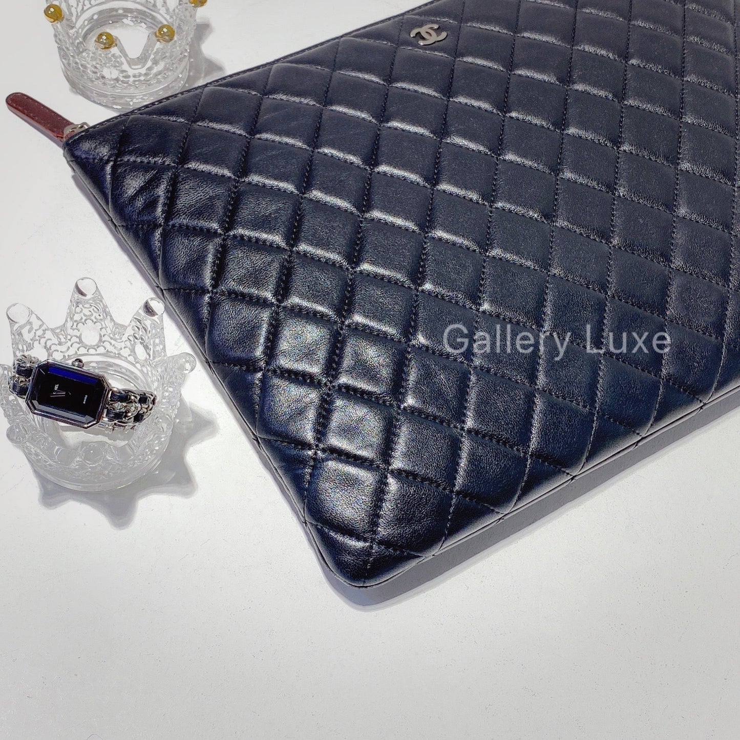 No.2349-Chanel Large O Case Clutch