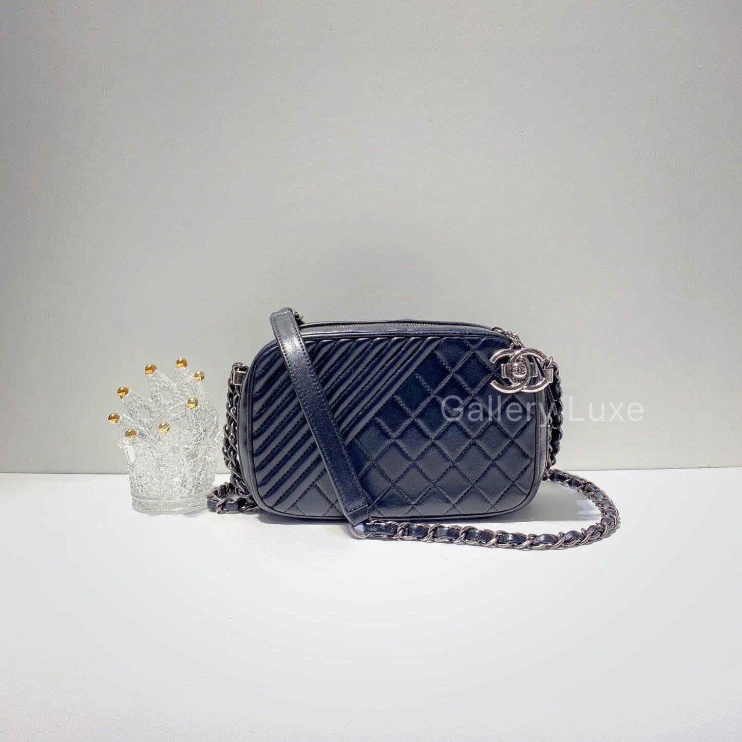 No.2622-Chanel Lambskin Coco Boy Camera Bag