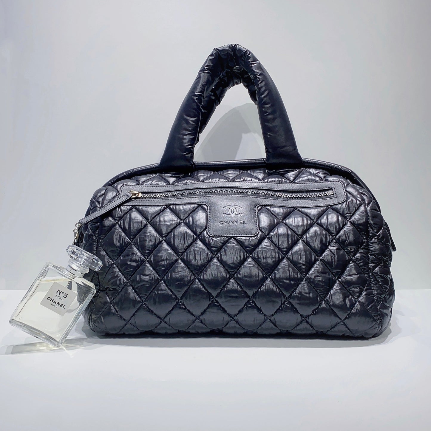 No.3801-Chanel Nylon Coco Cocoon Tote Bag