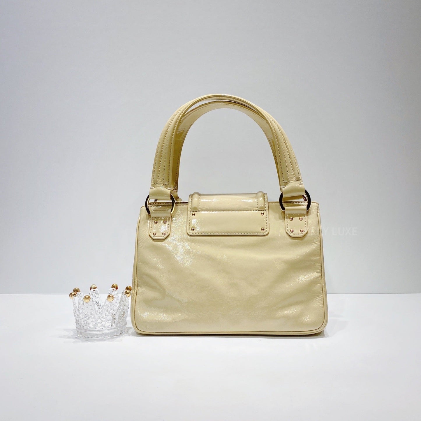 No.3398-Louis Vuitton Vernis Sac-Bicolore PM