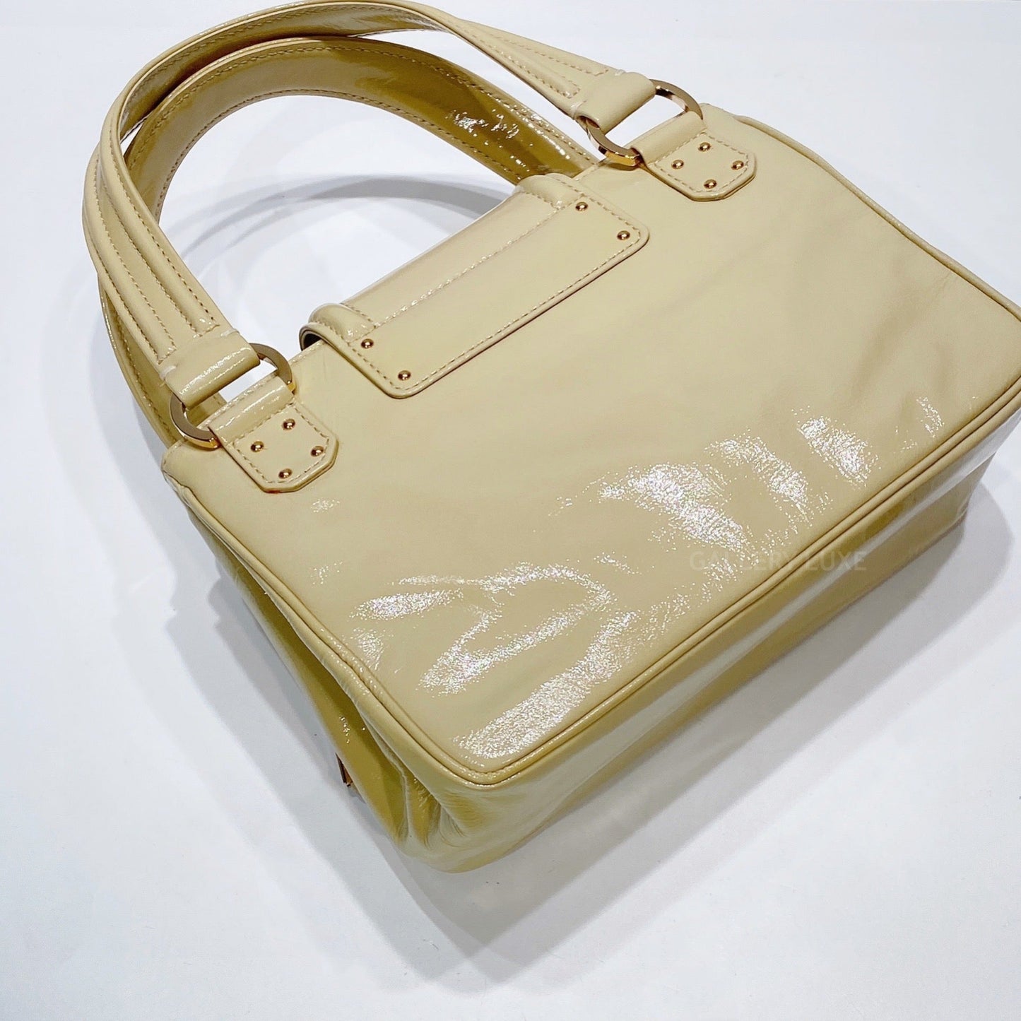 No.3398-Louis Vuitton Vernis Sac-Bicolore PM