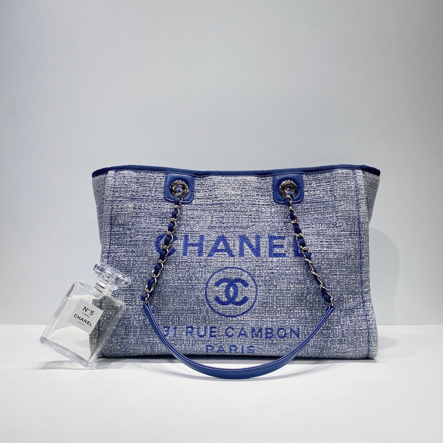 No.3420-Chanel Large Deauville Tote Bag
