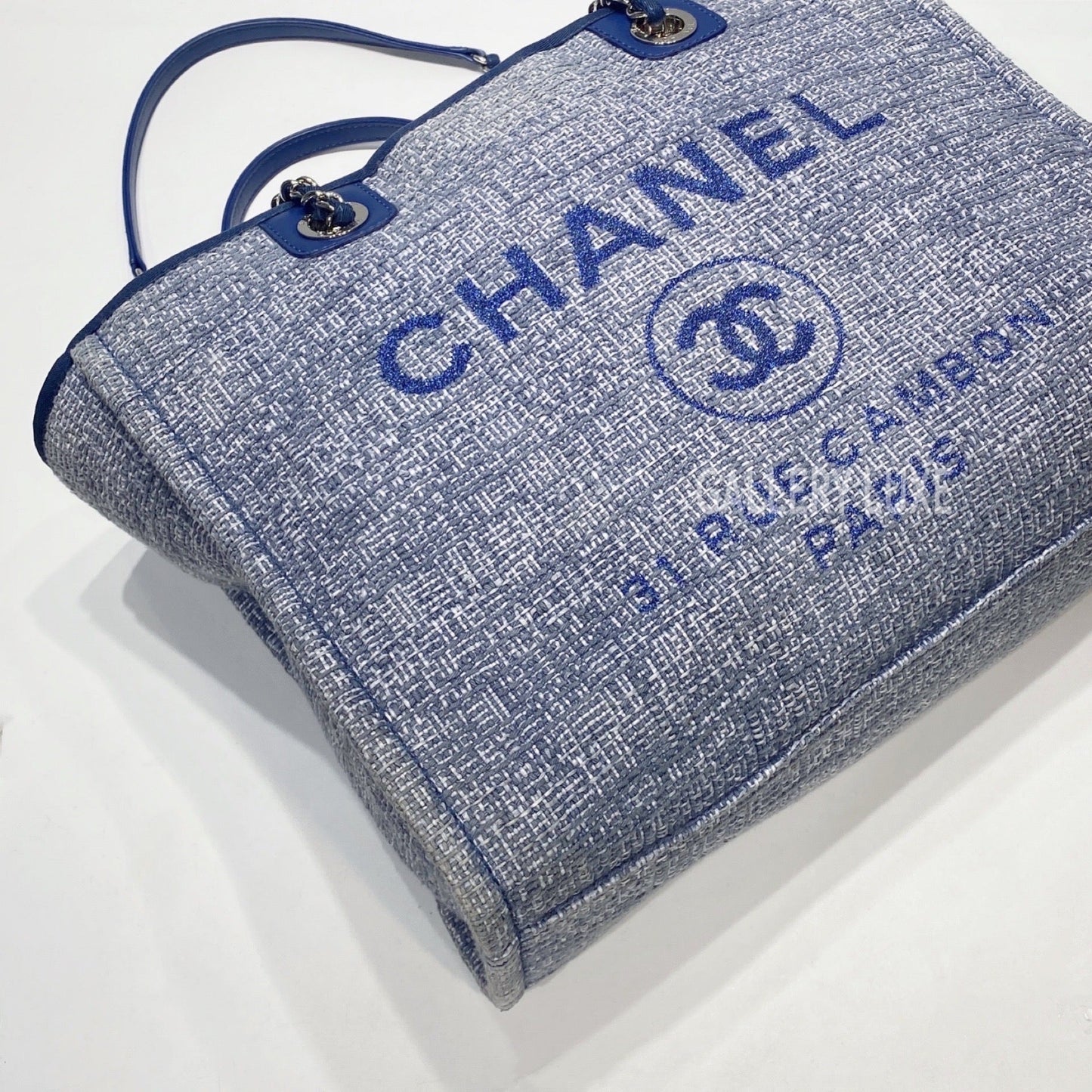 No.3420-Chanel Large Deauville Tote Bag