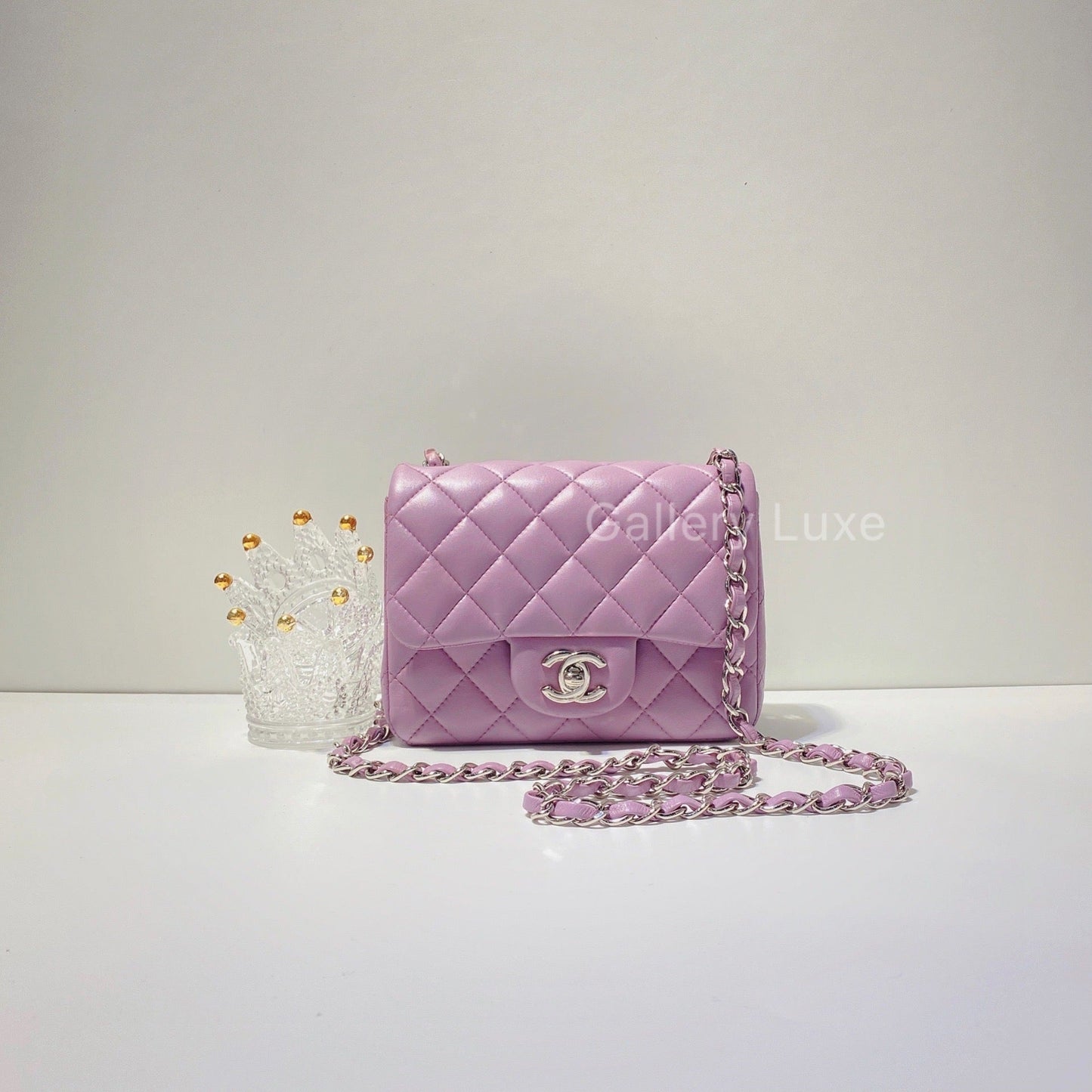 No.2531-Chanel Lambskin Classic Flap Mini 17cm