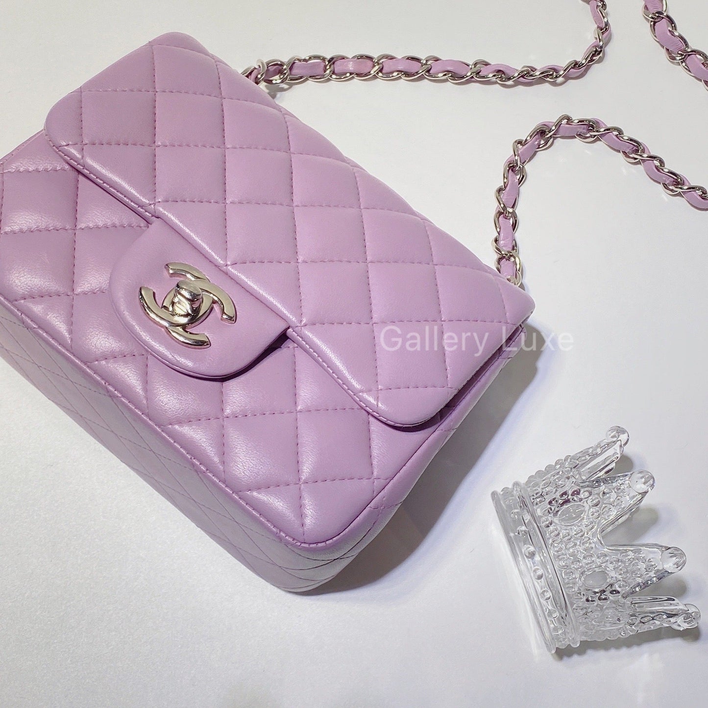 No.2531-Chanel Lambskin Classic Flap Mini 17cm