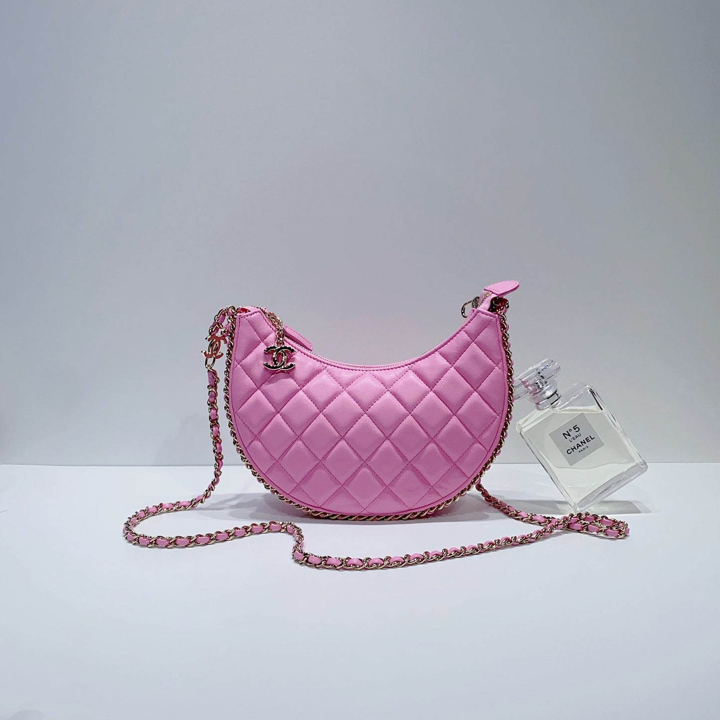 No.3787-Chanel Small Hula Hook Hobo Bag (Brand New / 全新貨品)