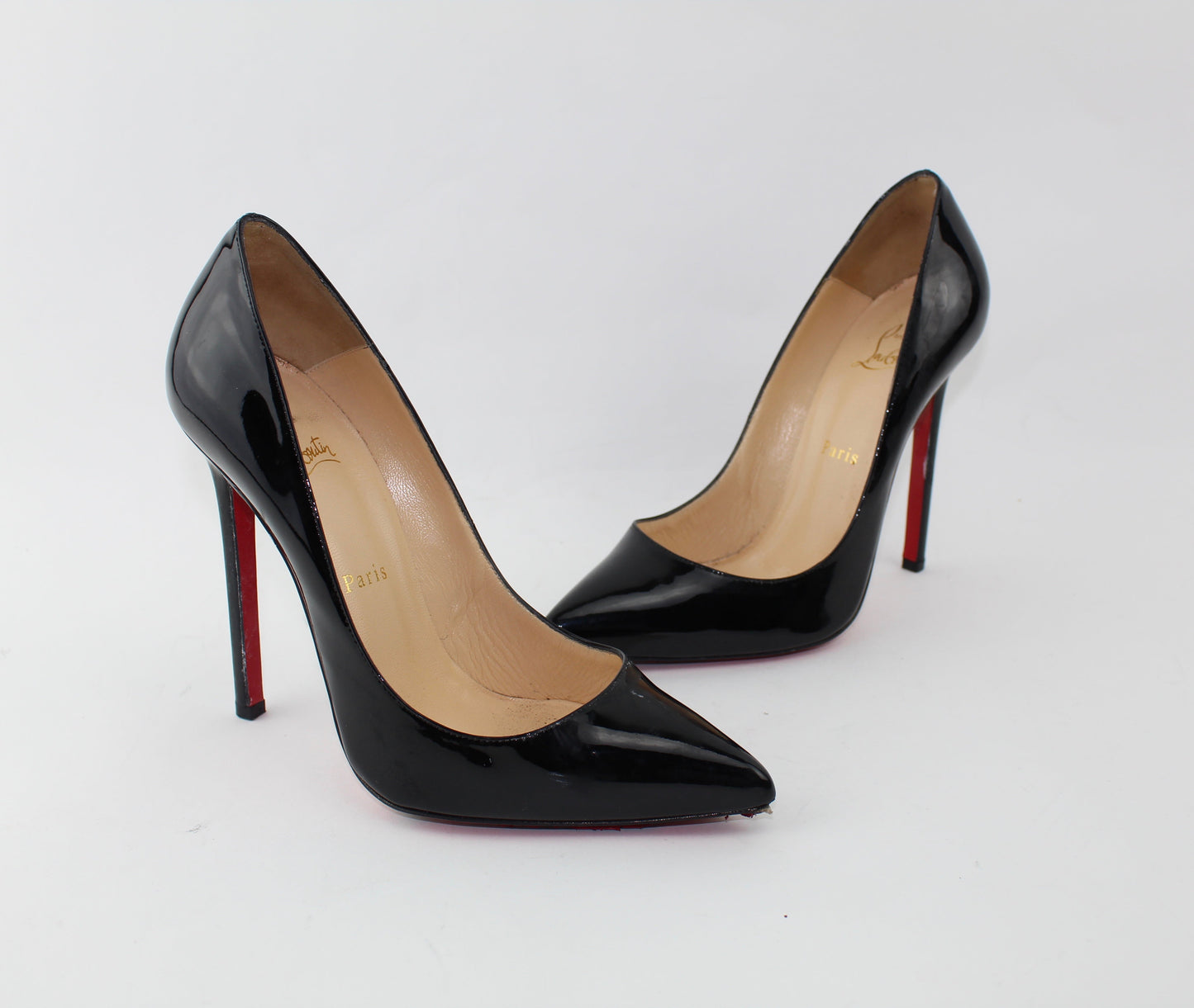 CHRISTIAN LOUBOUTIN PIGALLE 120mm SIZE 39.5