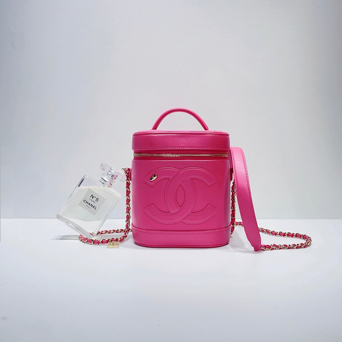 No.3793-Chanel CC Mania Vanity Case