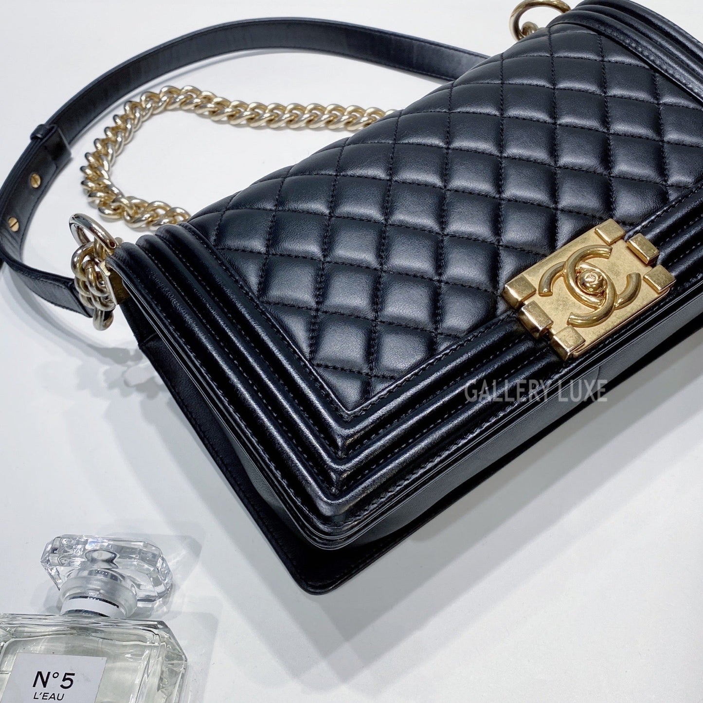 No.3394-Chanel Lambskin Boy 25cm