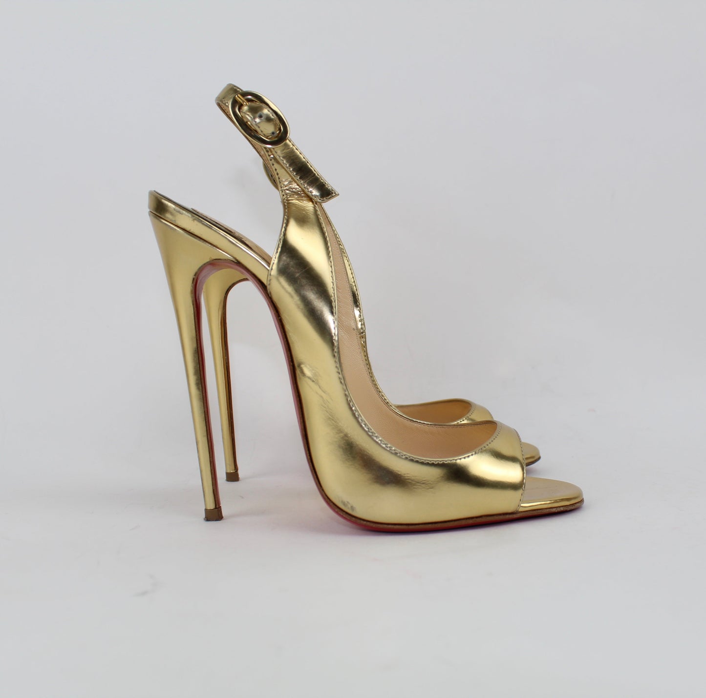 CHRISTIAN LOUBOUTIN ALLENISSIMA 130mm SIZE 37.5