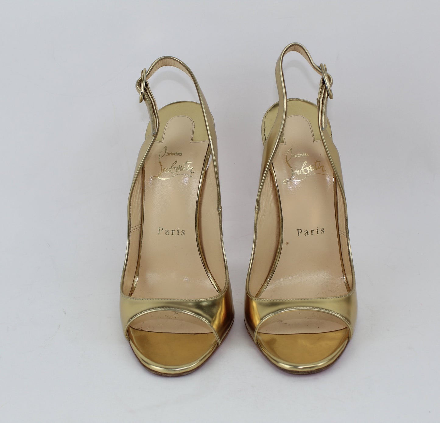 CHRISTIAN LOUBOUTIN ALLENISSIMA 130mm SIZE 37.5