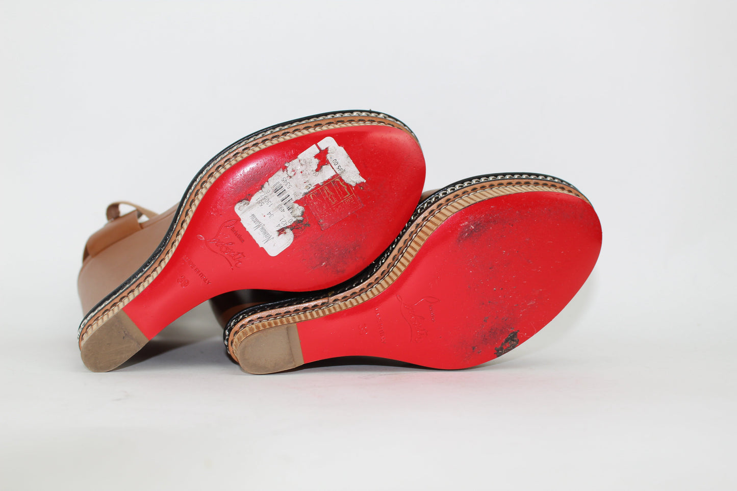 CHRISTIAN LOUBOUTIN TRIBULI SIZE 39