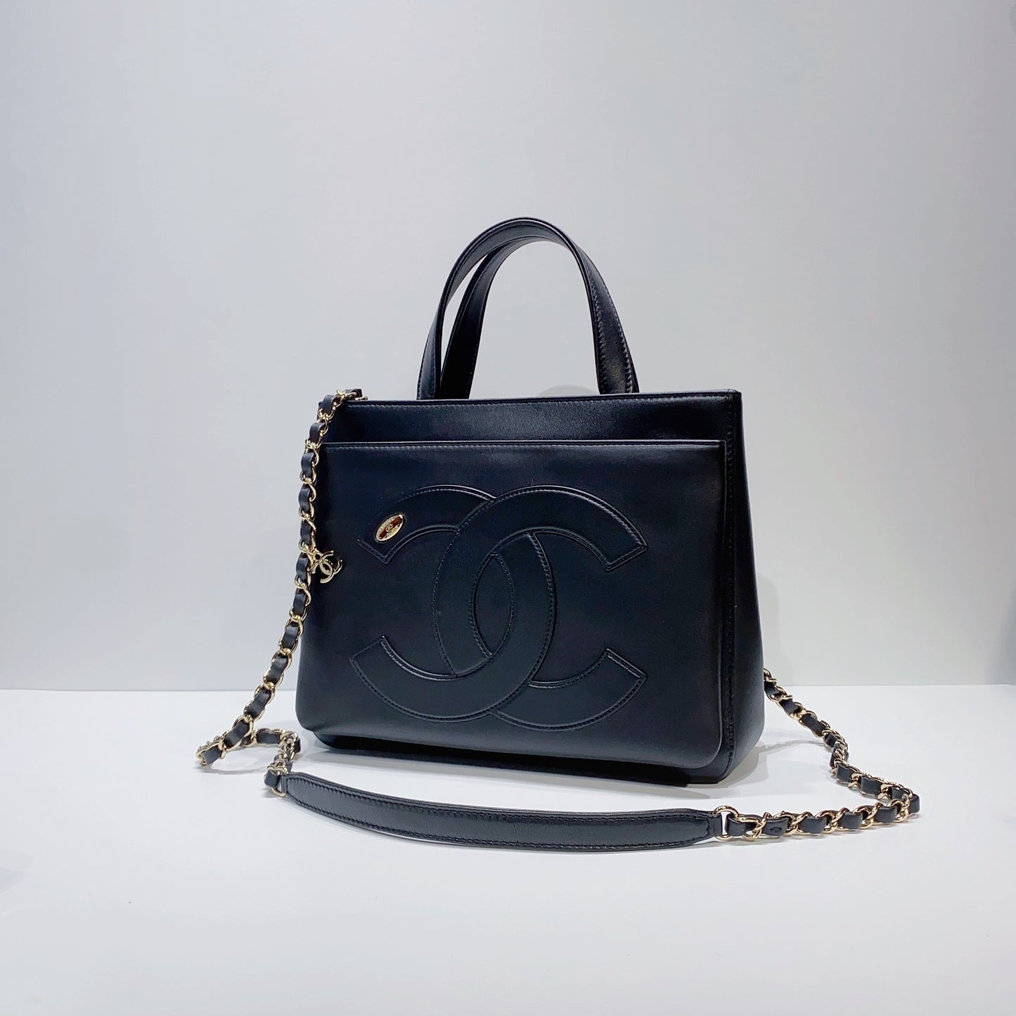 No.3798-Chanel CC Mania Shopping Tote Bag