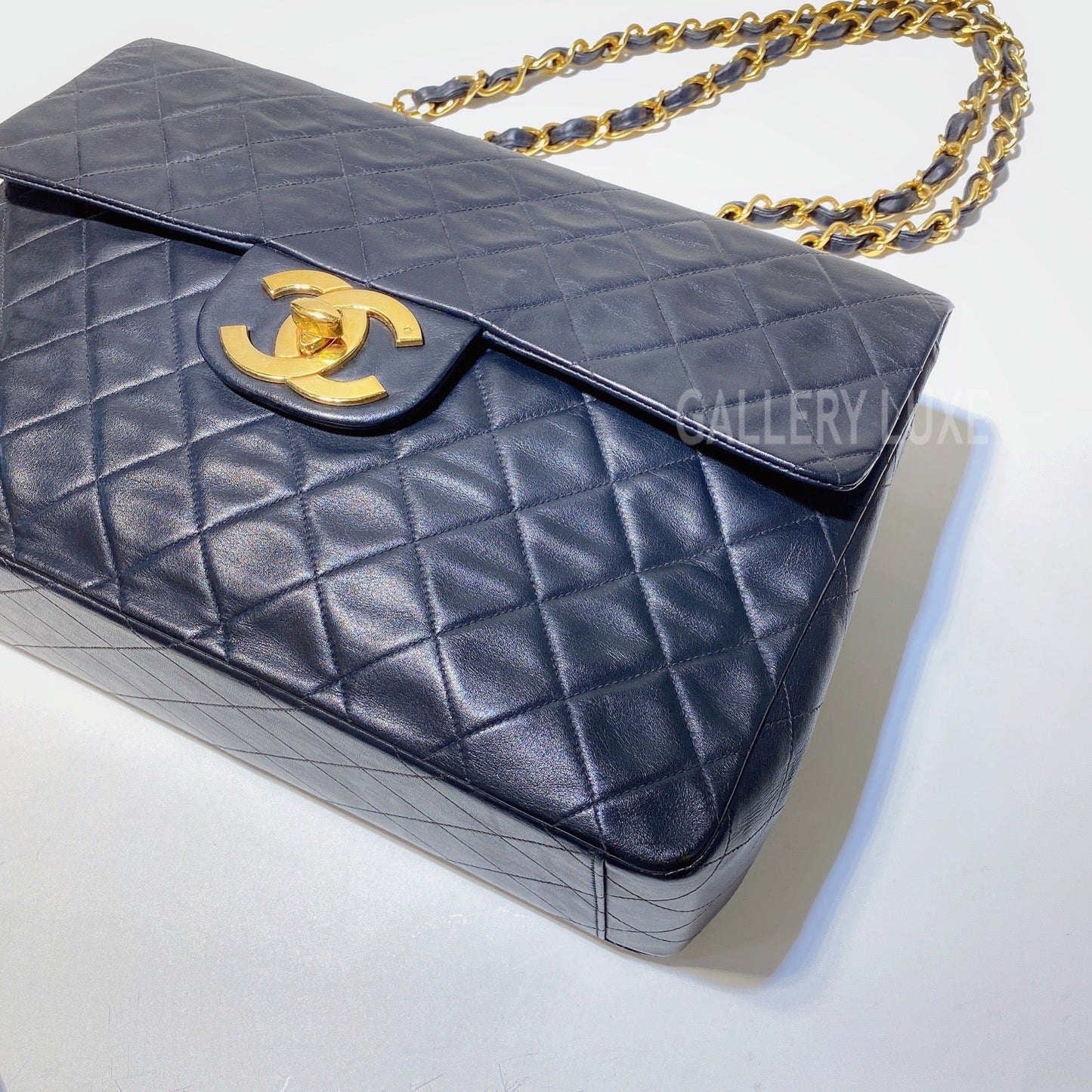 No.2938-Chanel Vintage Maxi Jumbo Flap Bag