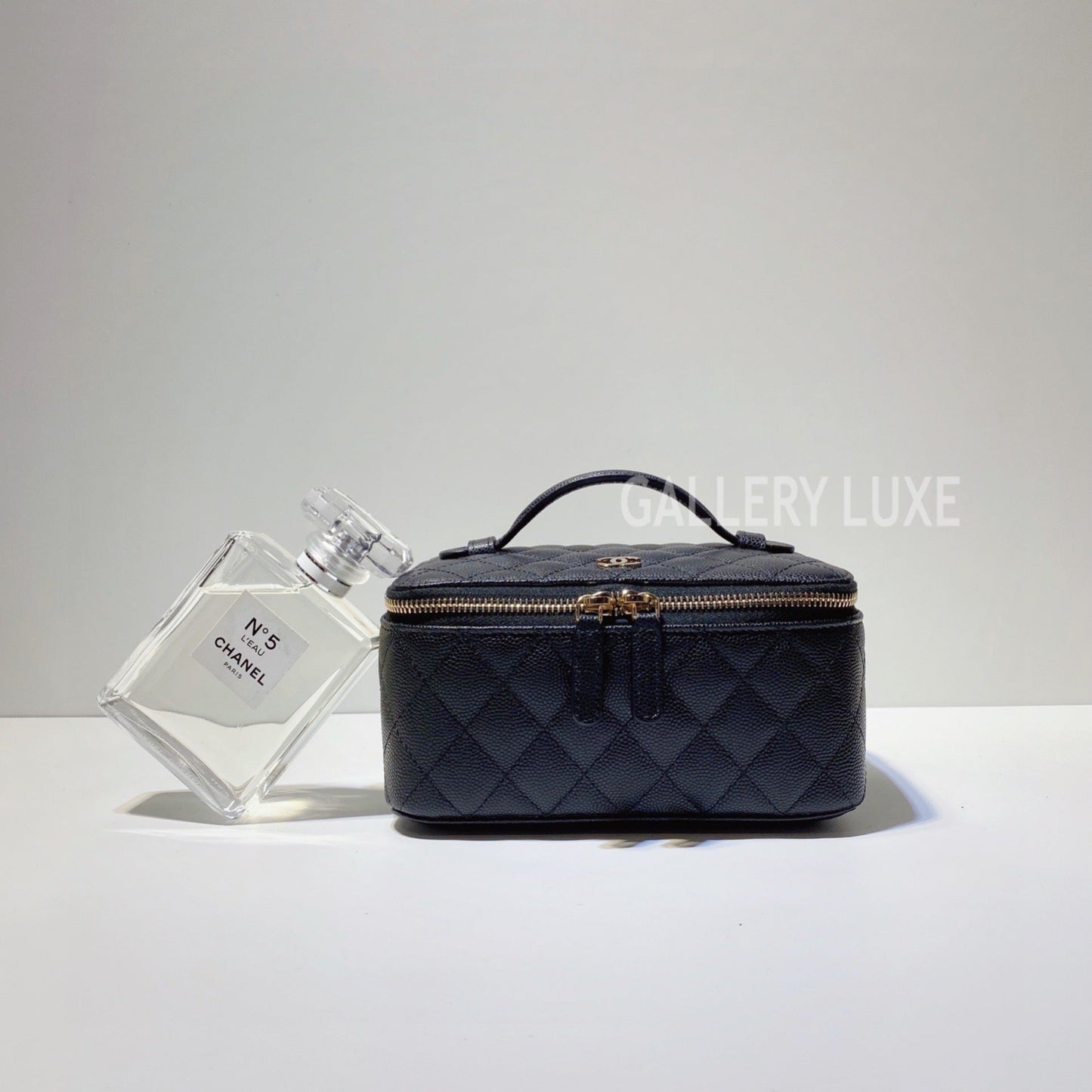 No.3207-Chanel Caviar Coco Beauty Jewellery Box
