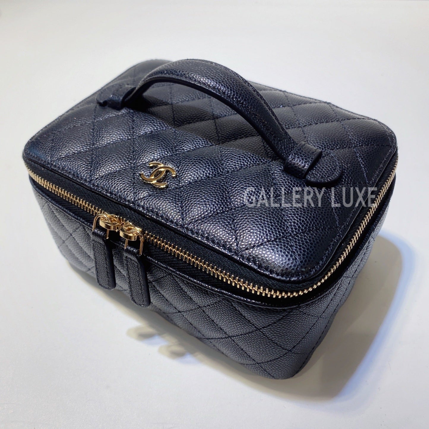 No.3207-Chanel Caviar Coco Beauty Jewellery Box