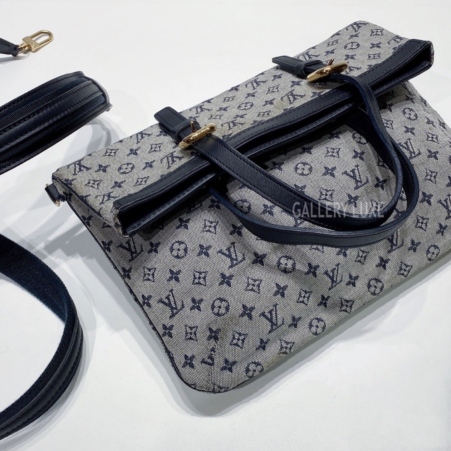No.3402-Louis Vuitton Mini Lin Francoise Shoulder Bag