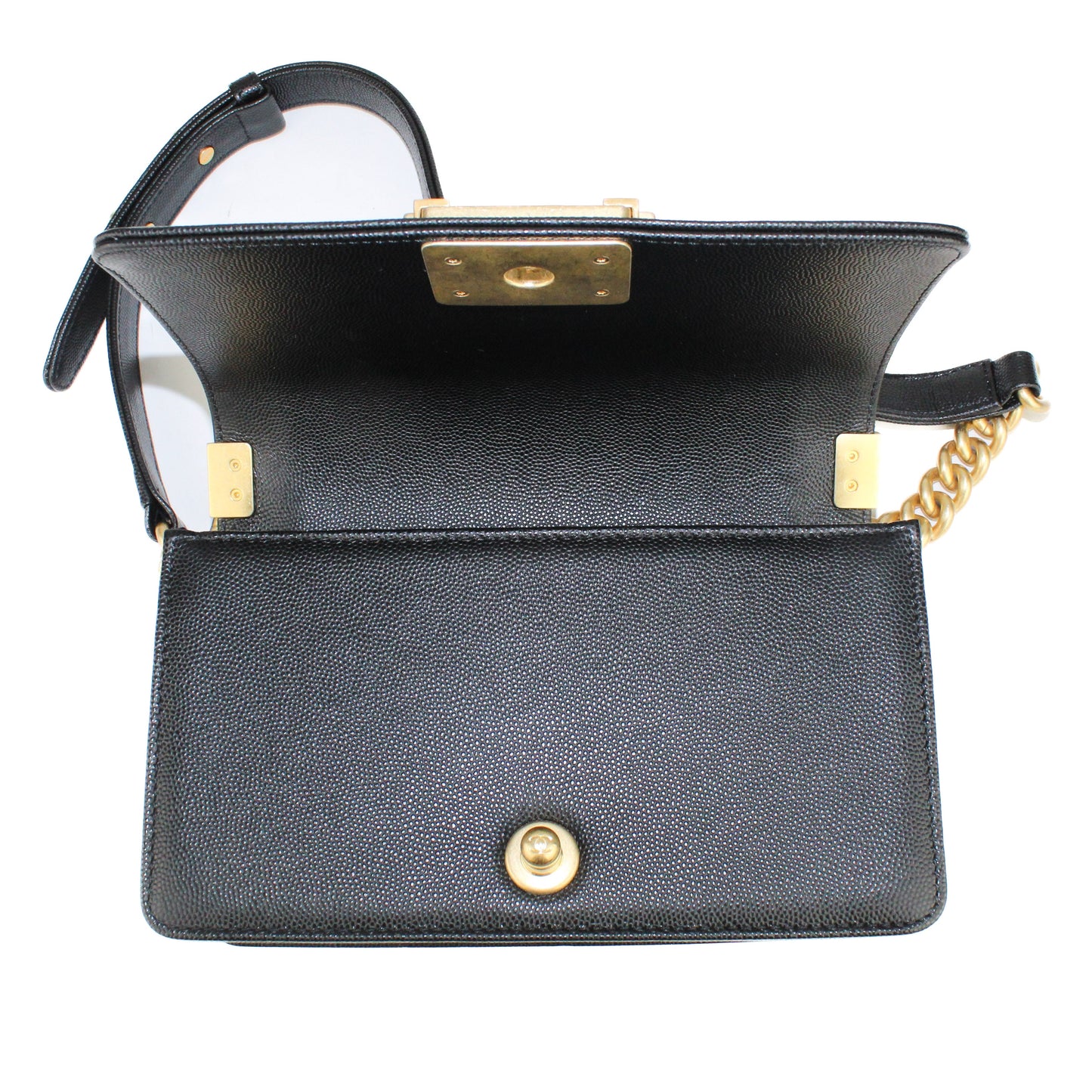 Chanel Caviar Quilted Small Boy bag