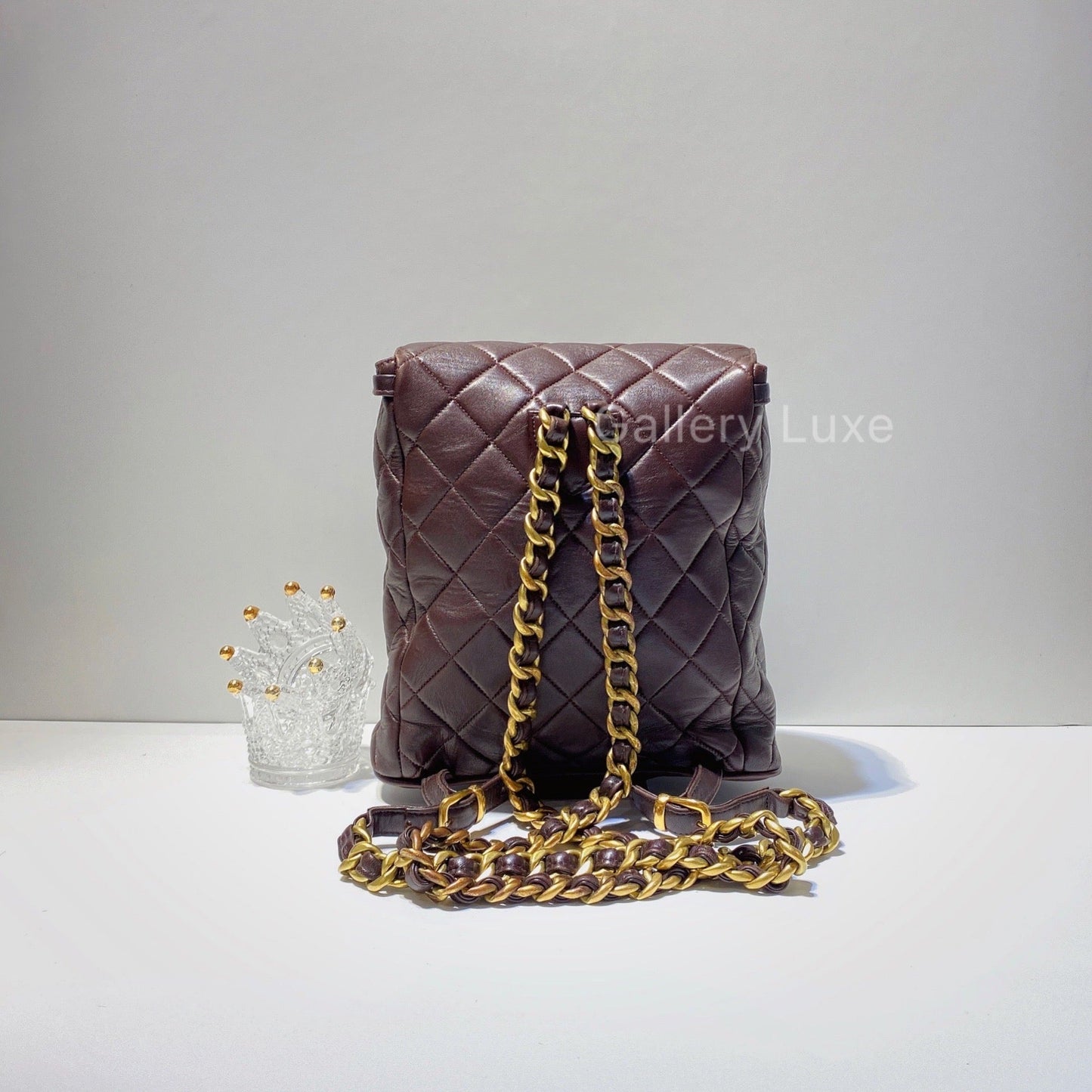 No.2636-Chanel Vintage Lambskin Small Duma Backpack