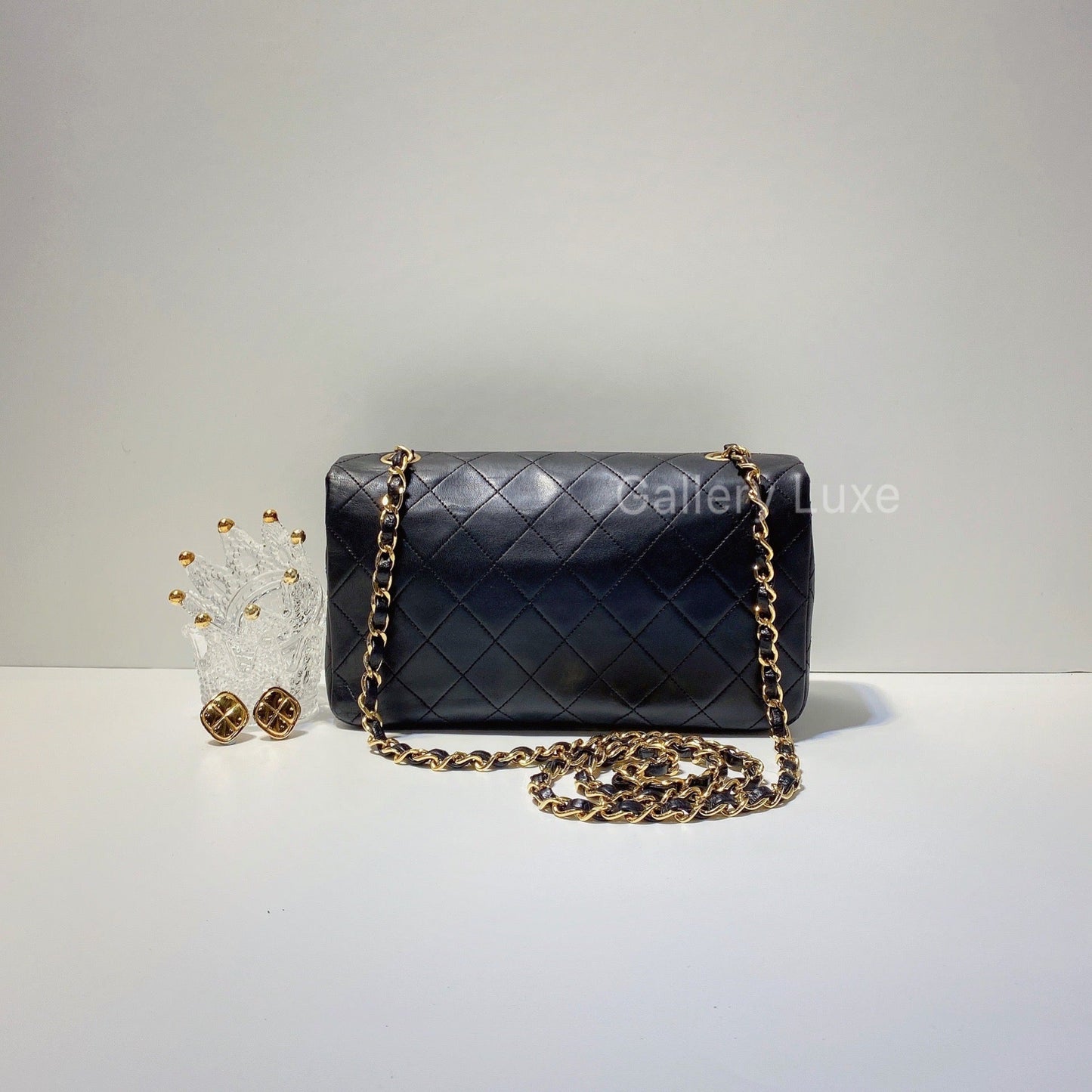 No.2630-Chanel Vintage Lambskin Flap Bag