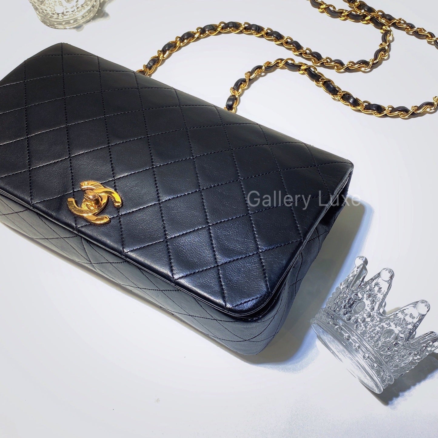 No.2630-Chanel Vintage Lambskin Flap Bag