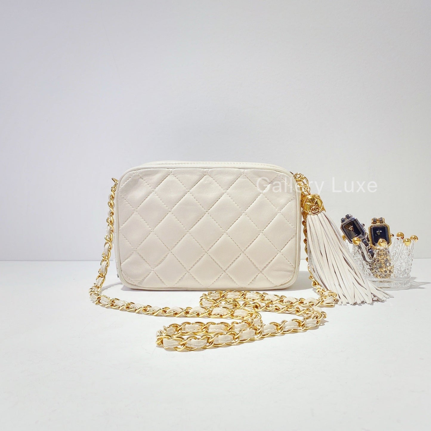 No.2159-Chanel Vintage Lambskin Camera Bag