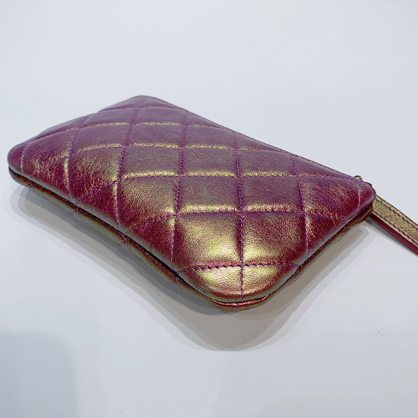No.3825-Chanel Lambskin Mini O Case Pouch