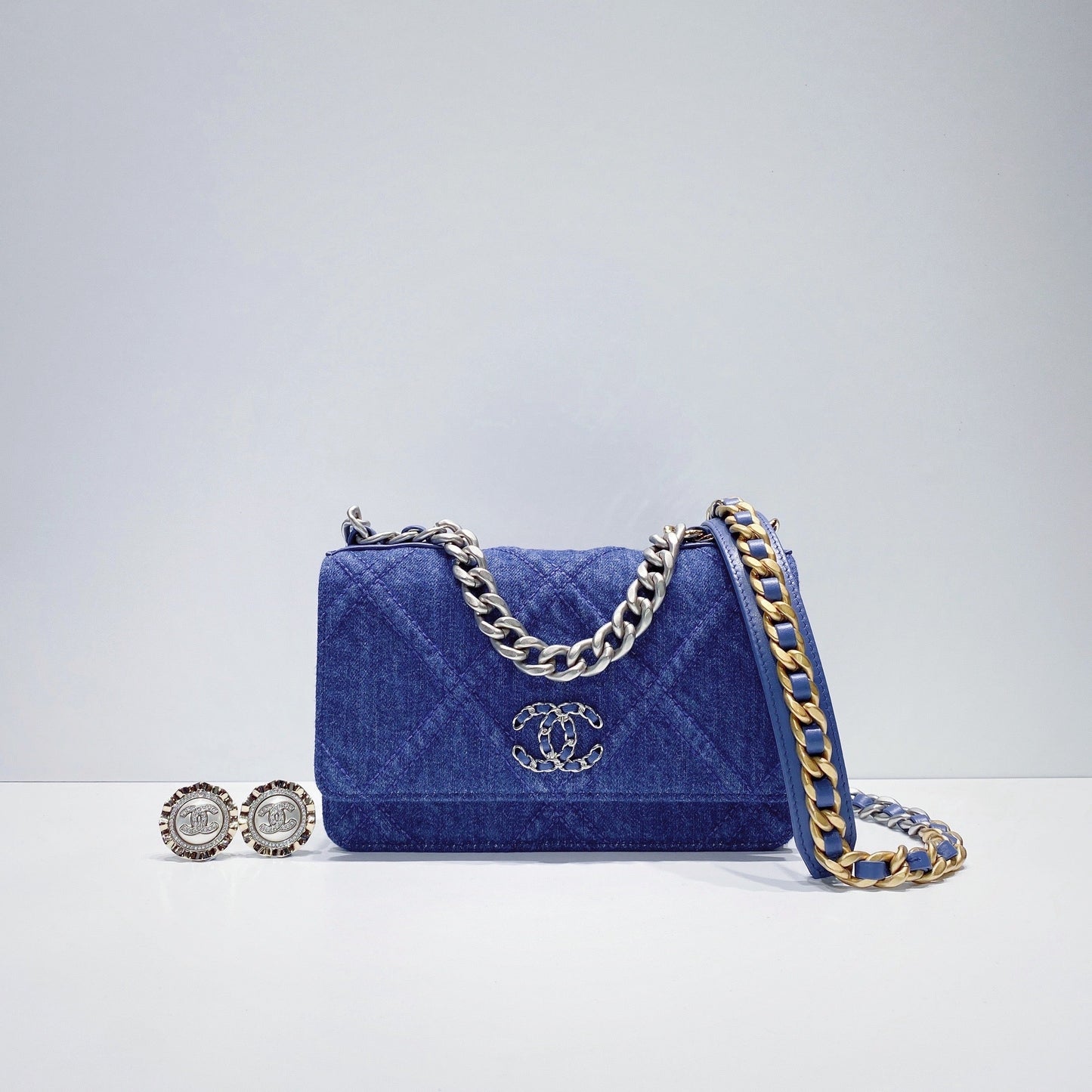 No.3431-Chanel Denim 19 Wallet On Chain (Brand New / 全新貨品)