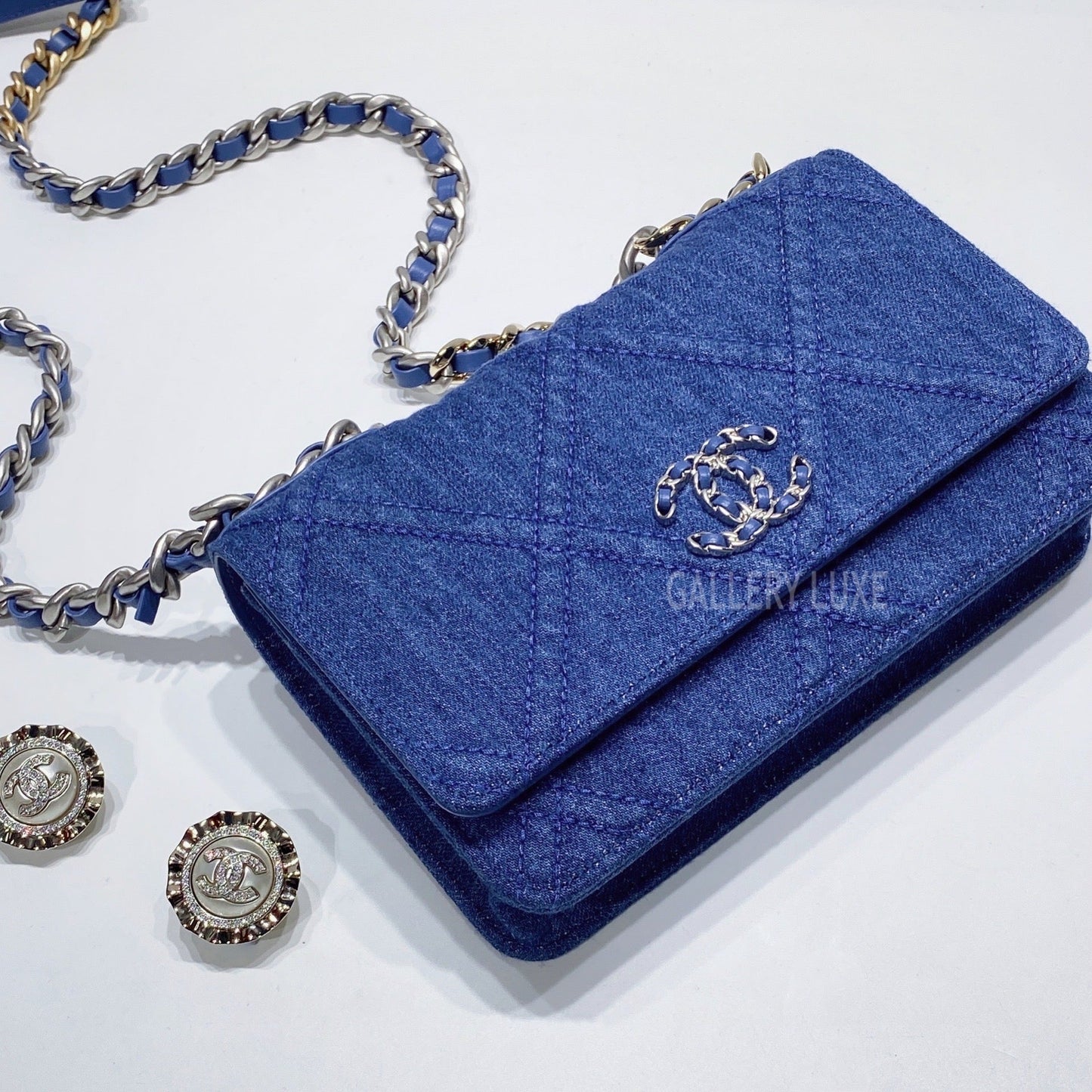 No.3431-Chanel Denim 19 Wallet On Chain (Brand New / 全新貨品)