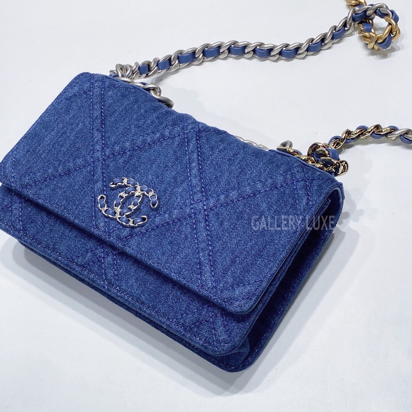 No.3431-Chanel Denim 19 Wallet On Chain (Brand New / 全新貨品)